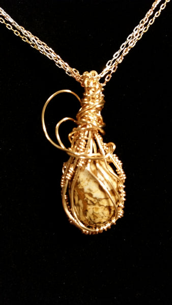Yellow Jasper Pendant