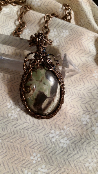 Rainforest Jasper Pendant